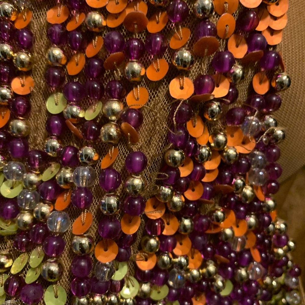 Camila Coelho Sofia Mini Dress Sequin Beaded XXS - Picture 15 of 15